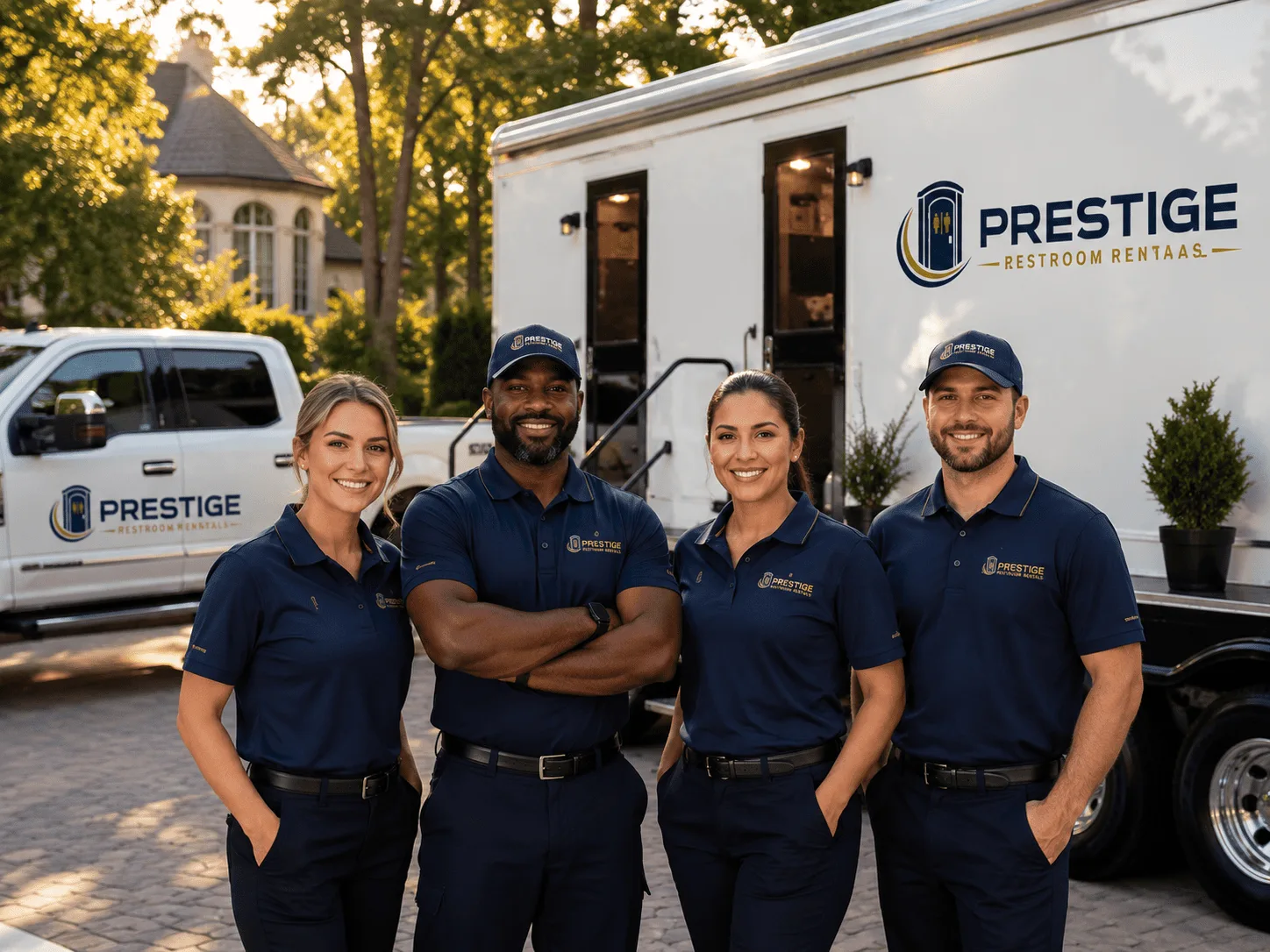 Trusted Luxury Portable Restrooms company in Groveton, TX